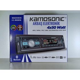 Kamosonic KS-MX610 4 x 50 Watt Rgb Ekran Bluetooth Teyp