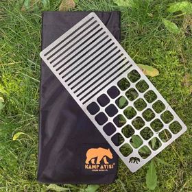Kamp Ayısı Duo Wire Dikdörtgen Bushcraft Izgara Teli