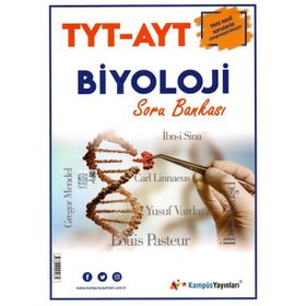 Kampüs Yayınları TYT - AYT Biyoloji Soru Bankası