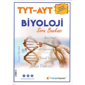 Kampüs Yayınları TYT - AYT Biyoloji Soru Bankası