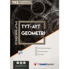 Kampüs Yayınları TYT - AYT Geometri Konu Anlatımı