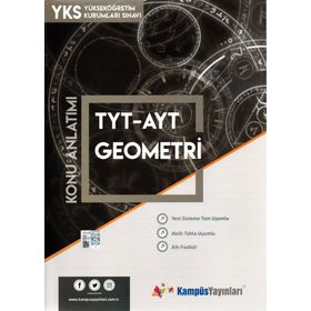Kampüs Yayınları TYT - AYT Geometri Konu Anlatımı