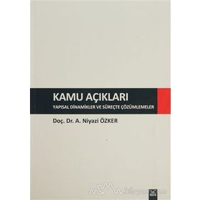 KAMU AÇIKLARI YAPISAL DINAMIKLER VE SÜREÇTE ÇÖZÜMLEMELER - NIYAZI ÖZKER