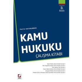 Kamu Hukuku Çalışma Kitabı - Halil Kalabalık