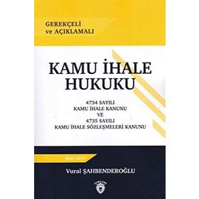 Kamu İhale Hukuku - Vural Şahbenderoğlu