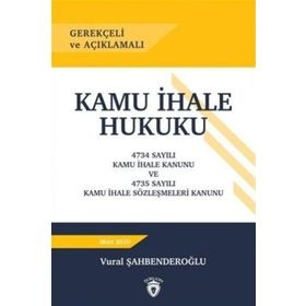Kamu İhale Hukuku - Vural Şahbenderoğlu