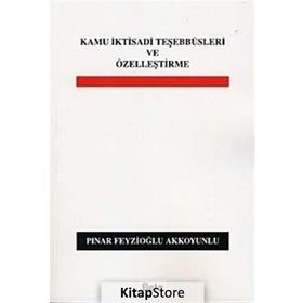 KAMU İKTİSADİ TEŞEBBÜSLERİ VE ÖZELLEŞTİRME - PINAR FEYZİOĞLU AKKOYUNLU