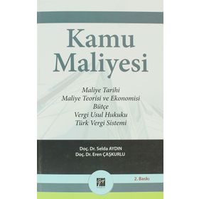 KAMU MALIYESI - SELDA AYDIN;EVREN ÇAŞKURLU