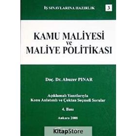 Kamu Maliyesi ve Maliye Politikası - Abuzer Pınar