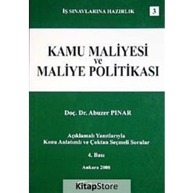Kamu Maliyesi ve Maliye Politikası - Abuzer Pınar