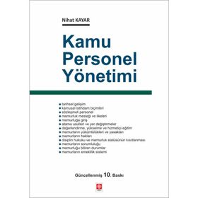 Kamu Personel Yönetimi - Nihat Kayar