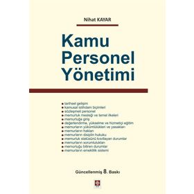 Kamu Personel Yönetimi - Nihat Kayar