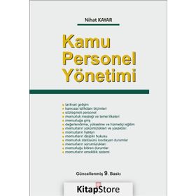 KAMU PERSONELI YÖNETIMI - NIHAT KAYAR