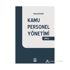 KAMU PERSONELI YÖNETIMI - NIHAT KAYAR
