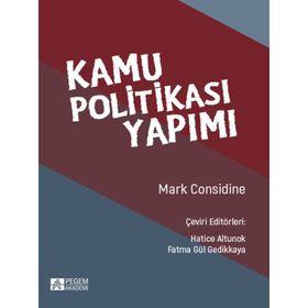 Kamu Politikası Yapımı - Pegem Akademi Yayıncılık
