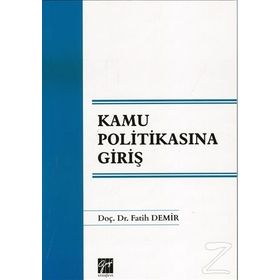 Kamu Politikasına Giriş - Fatih Demir