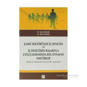 Kamu Sektöründe İç Denetim ve İç Denetimin Başarıyla Uygulanmasında Rol Oynayan Faktörler - Semih Bilge Murat Kiracı Rüstem Azgın