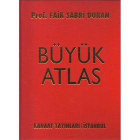 Kanaat Yeni Büyük Atlas - Prof. Faik Sabri Duran