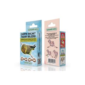 Kanaryapo Muhabbet Kuşu Çarpık Bacak Tedavi Bileziği