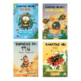 Kanatsız Arı Mu Seti 4 Kitap - Ahmet Şerif İzgören