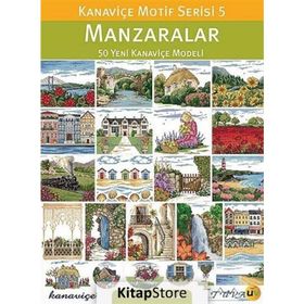 Kanaviçe Motif Serisi 5 - Manzaralar - Maria Diaz