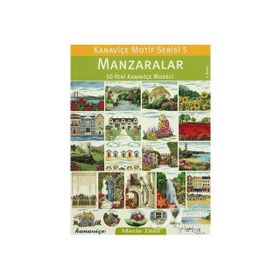 Kanaviçe Motif Serisi 5 - Manzaralar - Maria Diaz