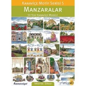 Kanaviçe Motif Serisi 5 - Manzaralar - Maria Diaz