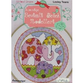 Kanaviçe Sevimli Bebek Modelleri - Lesley Teare