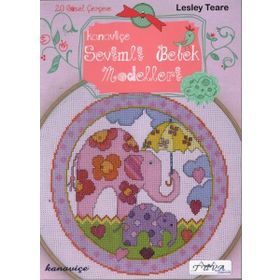 Kanaviçe Sevimli Bebek Modelleri - Lesley Teare