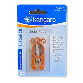 Kangaro 5783138 112 mm Turuncu FL-43 Elegance Makas