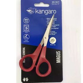 Kangaro Magus MG-50 126 mm Kırmızı Makas