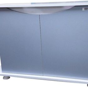 Kanki Pet 100 cm MDF KP1004010GR Flex Gri Kapaklı Akvaryum Sehpası