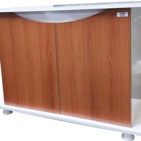 Kanki Pet 100 cm MDF KP1004010VC Flex Venedik Ceviz Kapaklı Akvaryum Sehpası