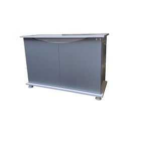 Kanki Pet 100 cm MDF KP1004025GR Flex Gri Kapaklı Akvaryum Sehpası