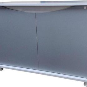 Kanki Pet 100 cm MDF KP1004025GR Flex Gri Kapaklı Akvaryum Sehpası