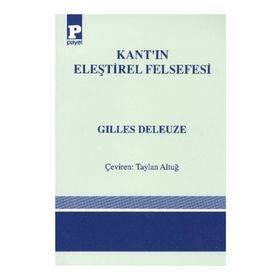 KANT'IN ELEŞTIREL FELSEFESI - GENEL