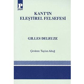 KANT'IN ELEŞTIREL FELSEFESI - GENEL