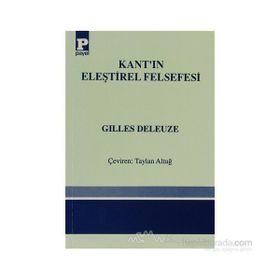 KANT'IN ELEŞTIREL FELSEFESI - GENEL