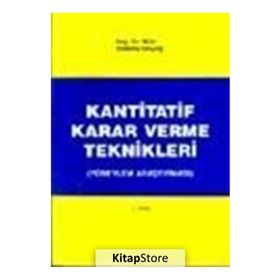 KANTITATIF KARAR VERME TEKNIKLERI - OSMAN HALAÇ