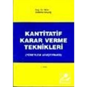 KANTITATIF KARAR VERME TEKNIKLERI - OSMAN HALAÇ