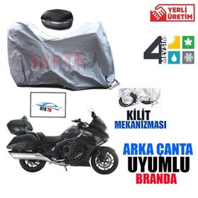 Kanuni Cup 100 Arka Çanta Uyumsuz Ultra Kalın Su Geçirmez Motor Brandası