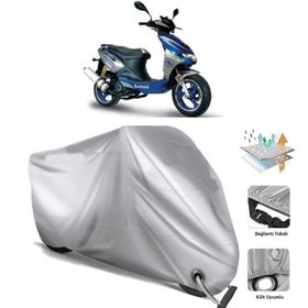 Kanuni Hussar 125 Arka Çanta Uyumsuz Ultra Kalın Su Geçirmez Motor Brandası