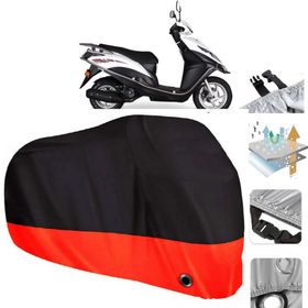 Kanuni Mati 125 Arka Çanta Uyumsuz Ultra Kalın Su Geçirmez Motor Brandası