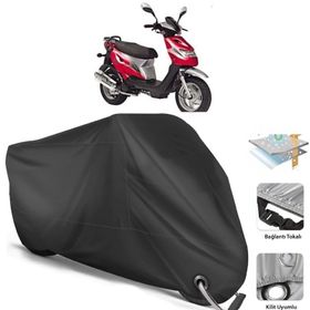 Kanuni Popcorn 90 Arka Çanta Uyumsuz Ultra Kalın Su Geçirmez Motor Brandası