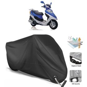 Kanuni Trex 125 Arka Çanta Uyumsuz Ultra Kalın Su Geçirmez Motor Brandası