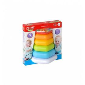 Kanz 30622 Renkli Halka Altıgen Halkalar