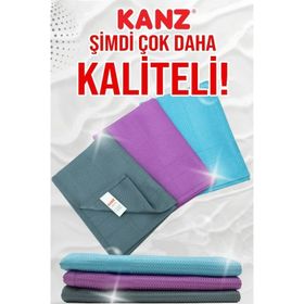 Kanz 40x60 cm Microfiber Temizlik Bezi (3 adet)
