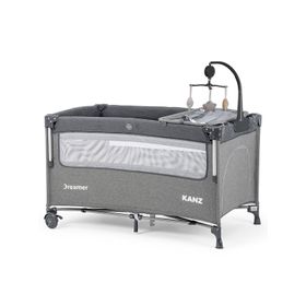Kanz Dreamer Plus 70x120 cm Gri Anne Yanı Oyun Parkı