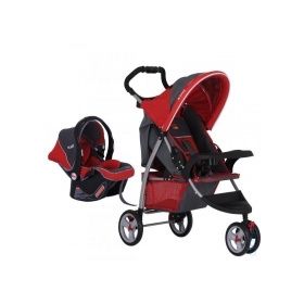 Kanz KZ 715 Jogger 3 Tekerli Kırmızı Puset