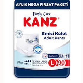 Kanz L Beden 90 Adet Hasta Bezi
